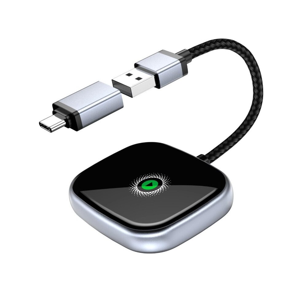 Wireless CarPlay Adapter, Wireless Car Screen Adapter for iPhone-Plug & Play